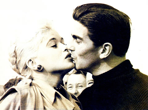 Frans de Munck en Jayne Mansfield